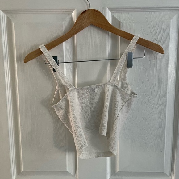 White Corset Top - Picture 4 of 4